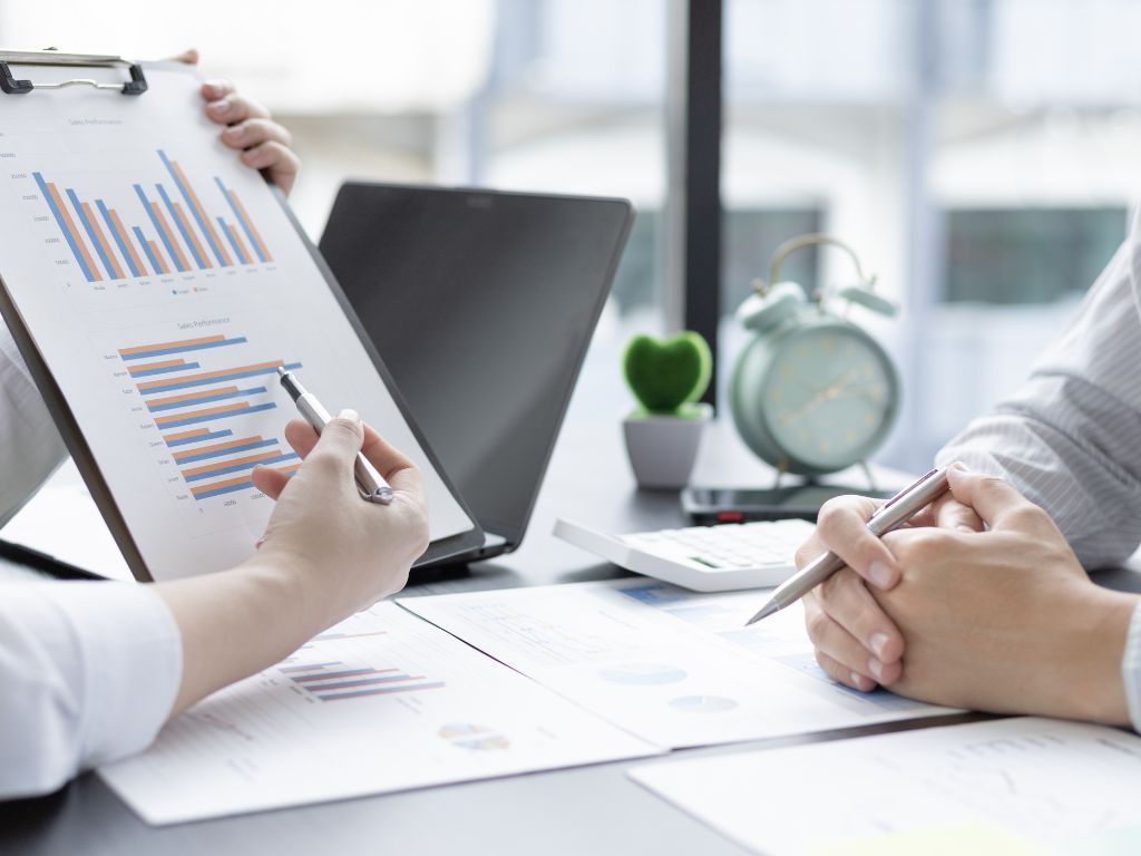 Business performance metrics for resultater